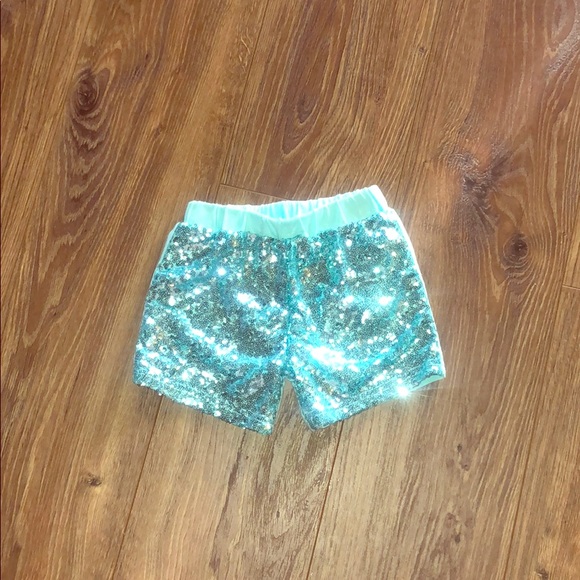 little girl sequin shorts